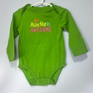 *5/$15* Carter's My Auntie is Awesome Bodysuit - 24M